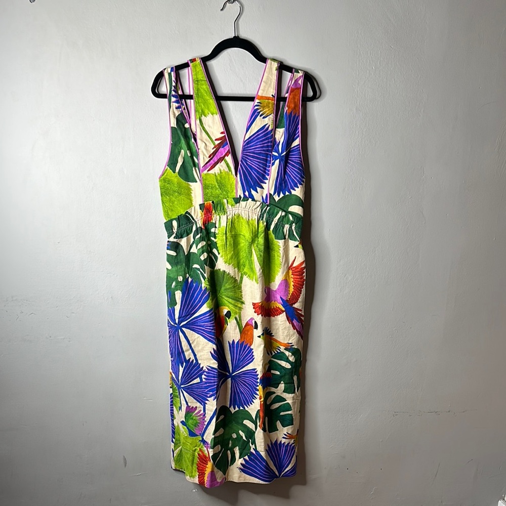 FARM Rio Macaw Midi Dress